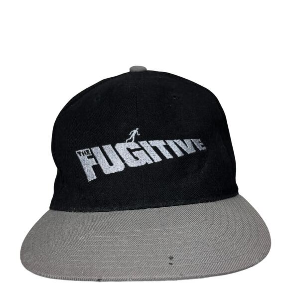 Vintage The Fugitive Movie Promo Wool Snapback Hat Harrison Ford - Picture 1 of 10